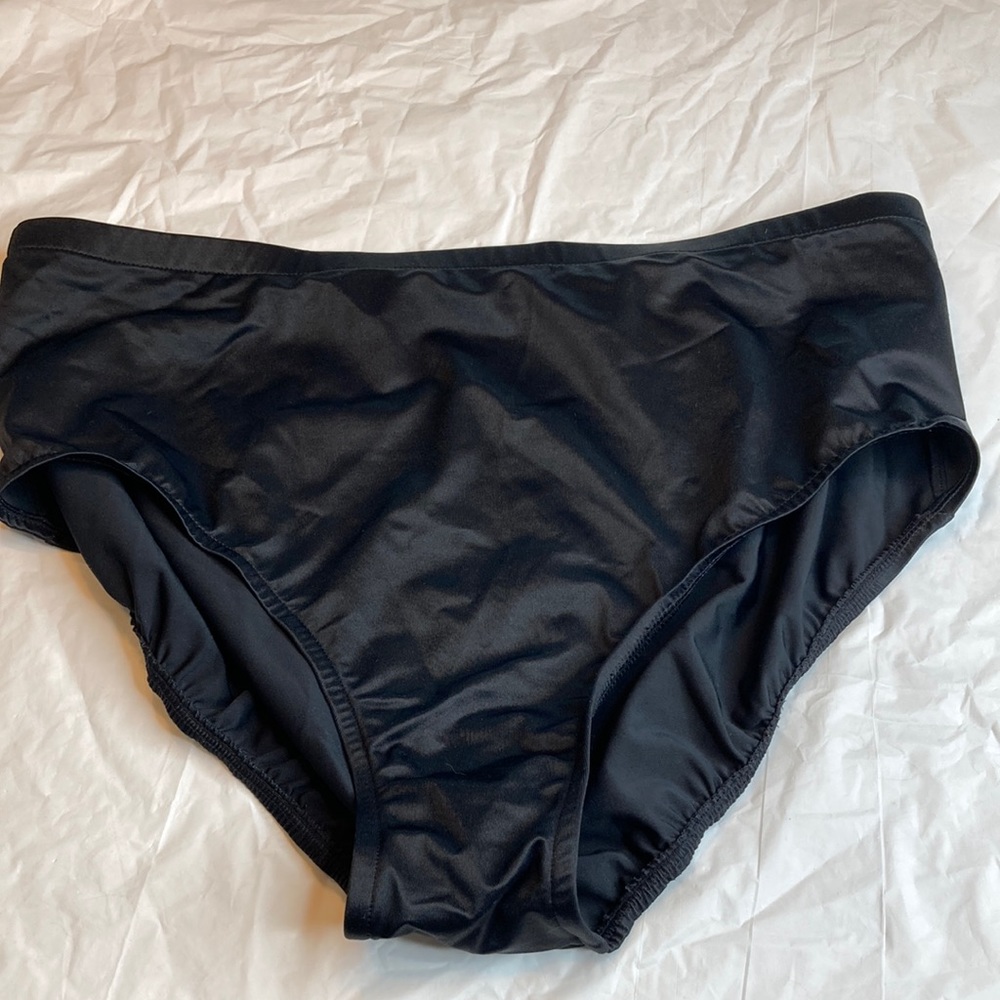 Plus size slim shaper bikini bottoms